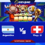 Soi kèo Argentina vs Thụy Sĩ 08h00 ngày 12/7/2026 – World Cup 2026